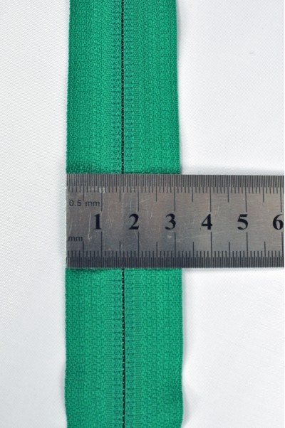 ZIP022  4號拉鏈 雙頭開尾拉鏈款式   雙頭內織拉鏈  雙頭聚酯牙拉鏈款式    不設單獨拉鍊訂購 側面照